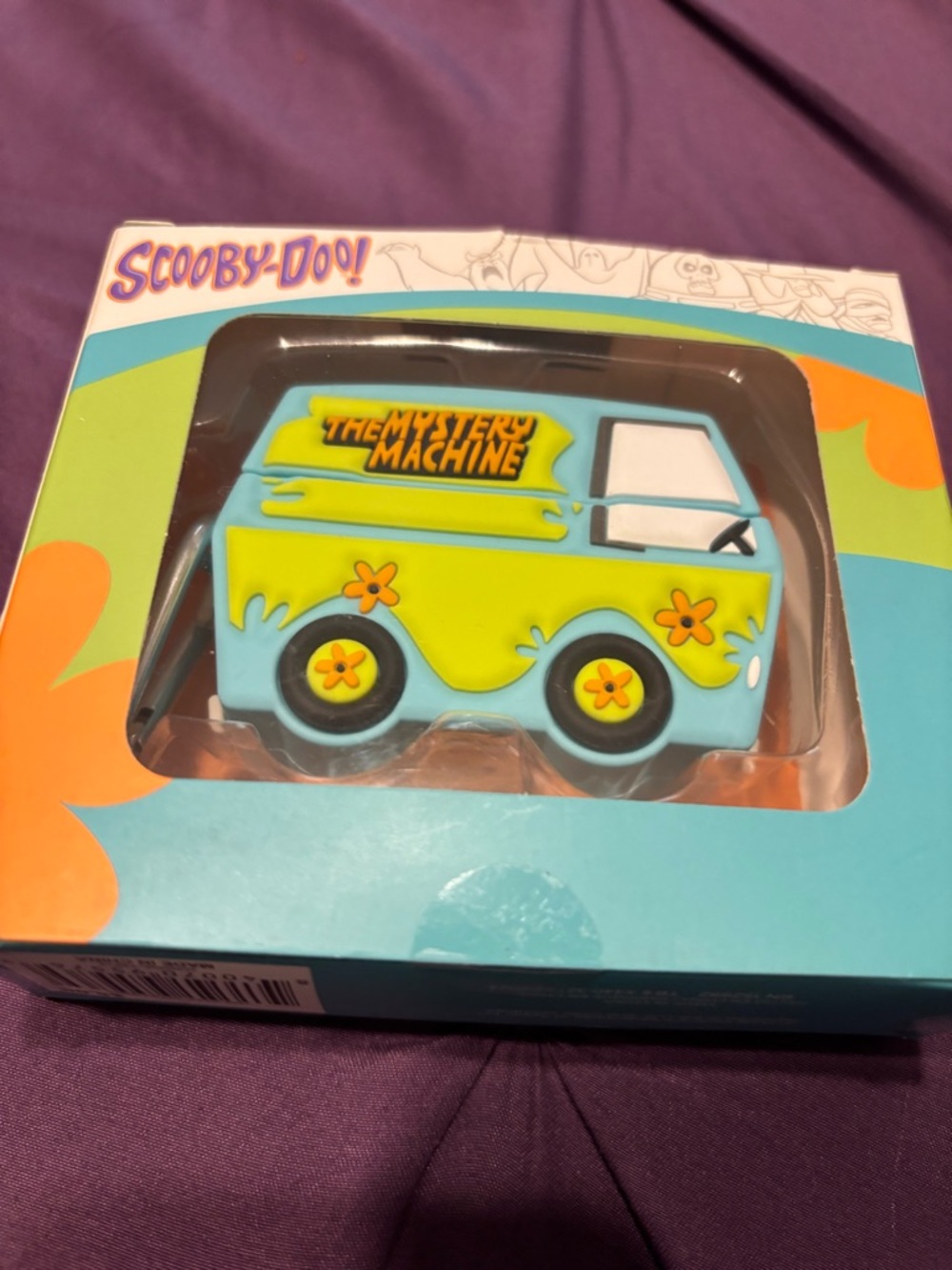 Mystery Machine Toy Van - Blue & Lime